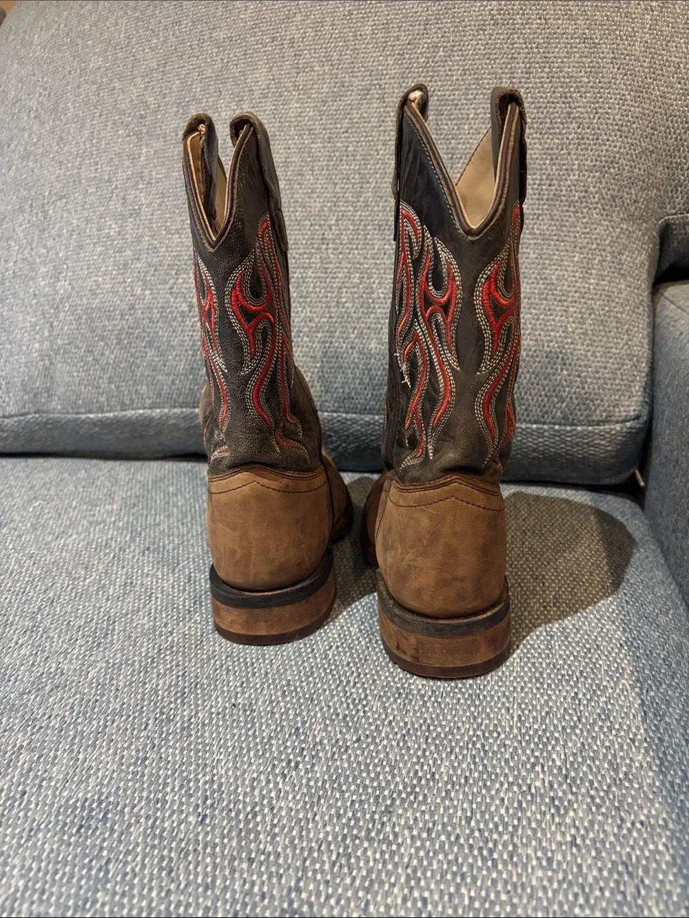 Old west leather boots! Child 13
